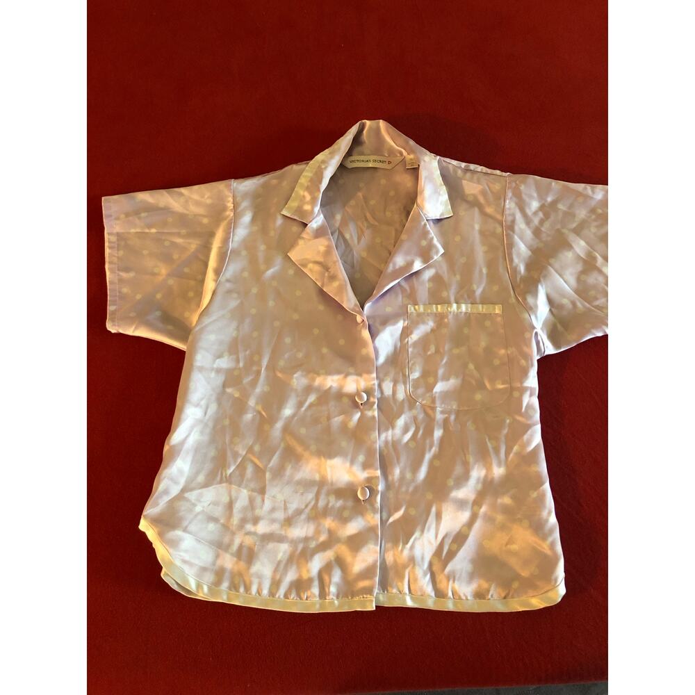 Victoria’s Secret vintage polka dot sleepwear top Size XS
